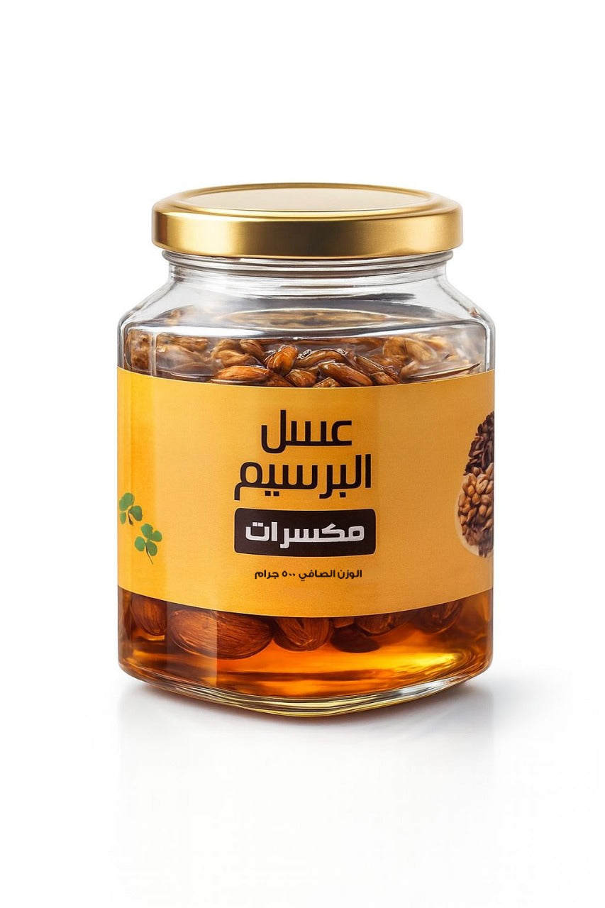 عسل بالمكسرات